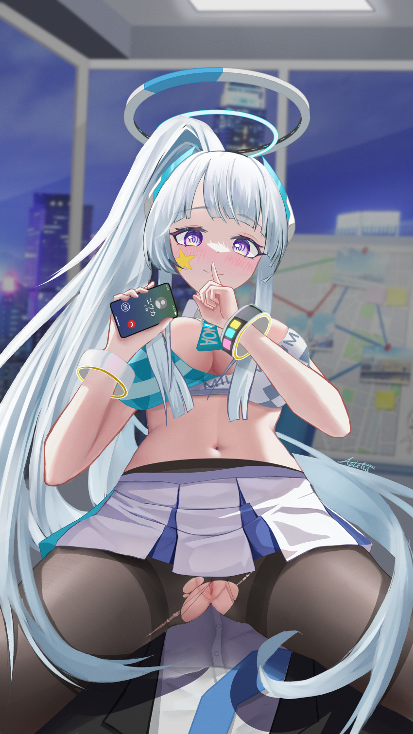 Millennium Cheerleader Outfit (Blue Archive) Rule 34 Image