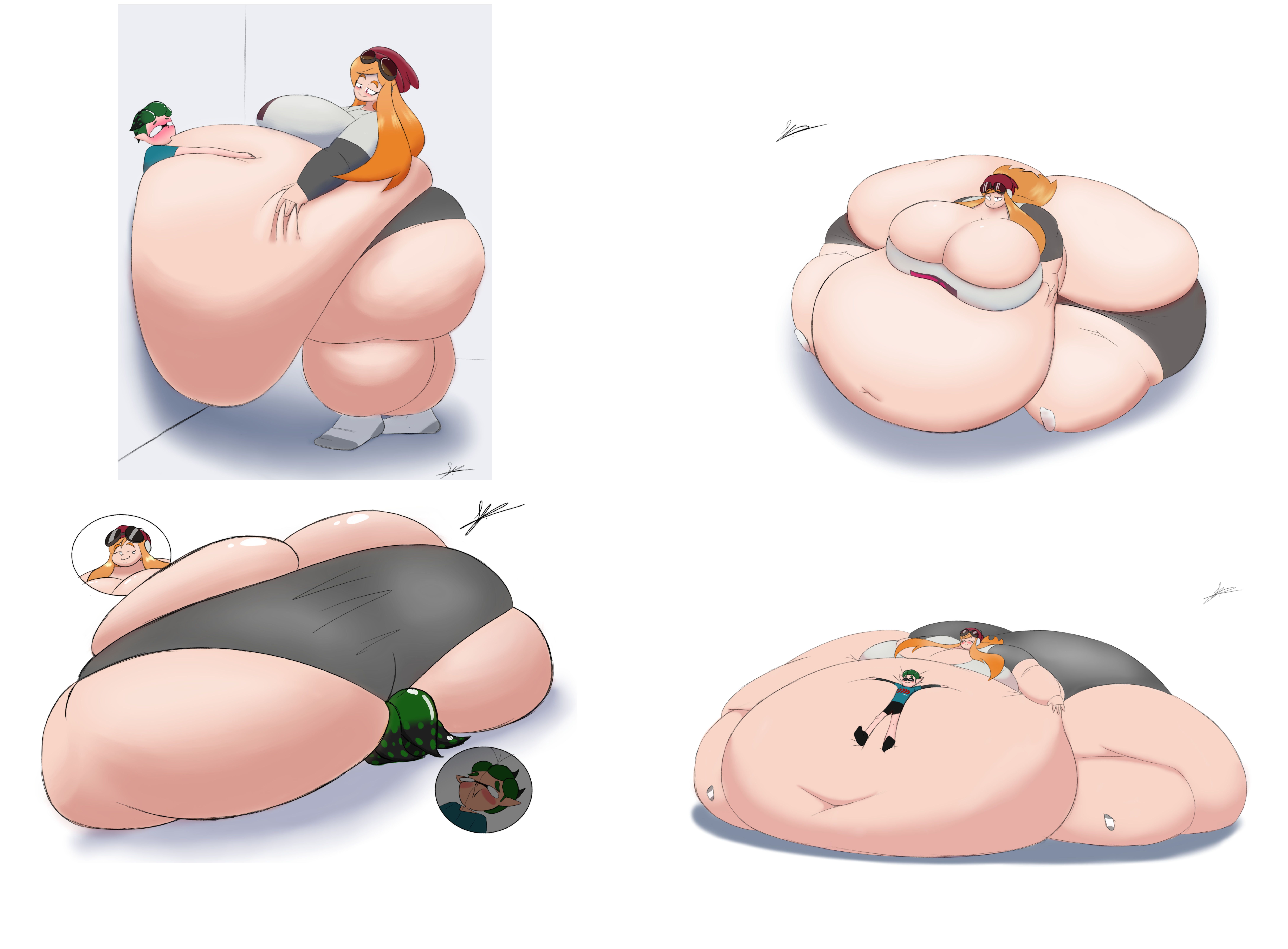 Human Meggy (Splatoon) Rule 34 Image