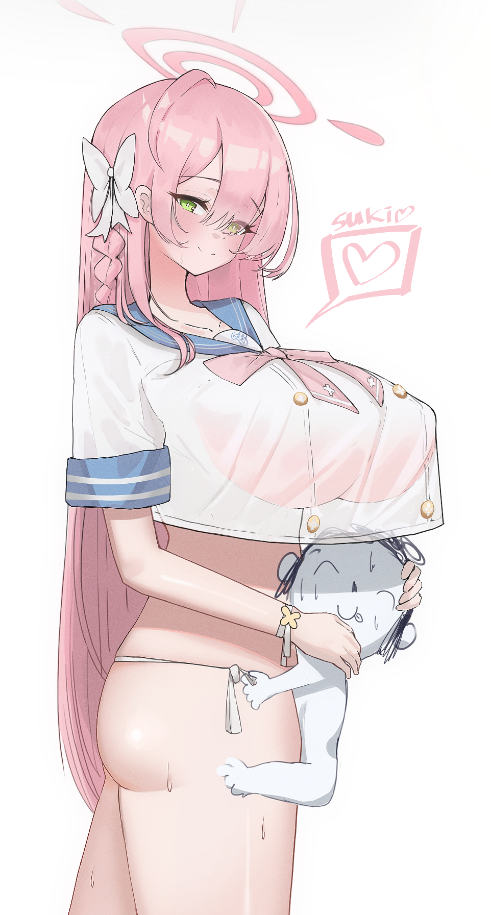 Doodle Sensei (Blue Archive) Rule 34 Image