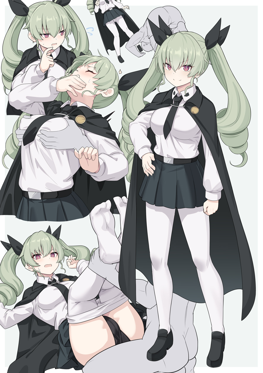 Anchovy (Girls Und Panzer) Rule 34 Image
