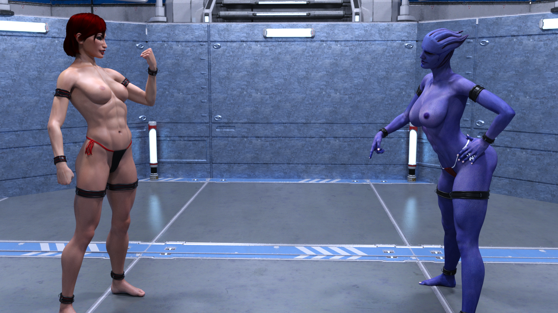 Asari (Aria T'Loak) Rule 34 Image