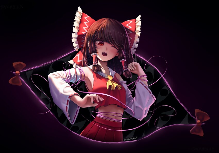 Hakurei Reimu (Touhou) Rule 34 Image