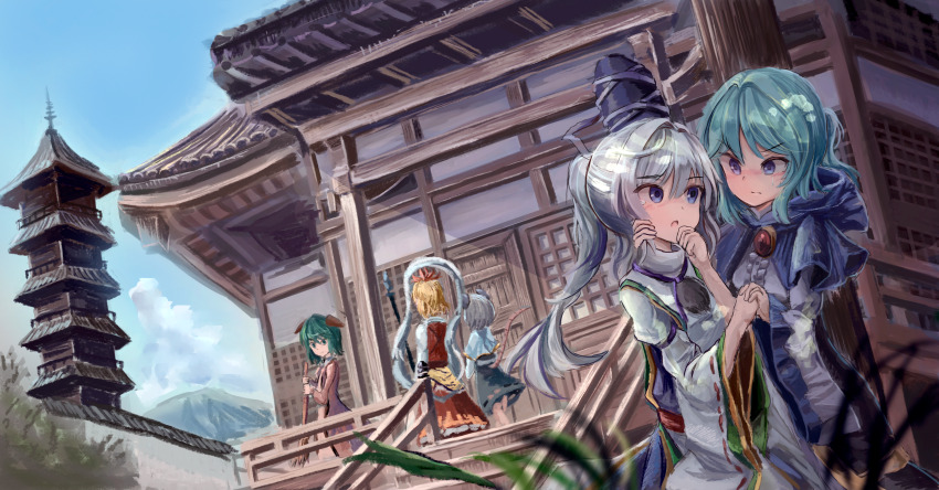 Mononobe No Futo (Kasodani Kyouko) Rule 34 Image