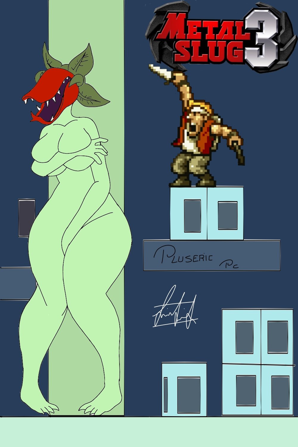 Marco Rossi (Metal Slug) Rule 34 Image