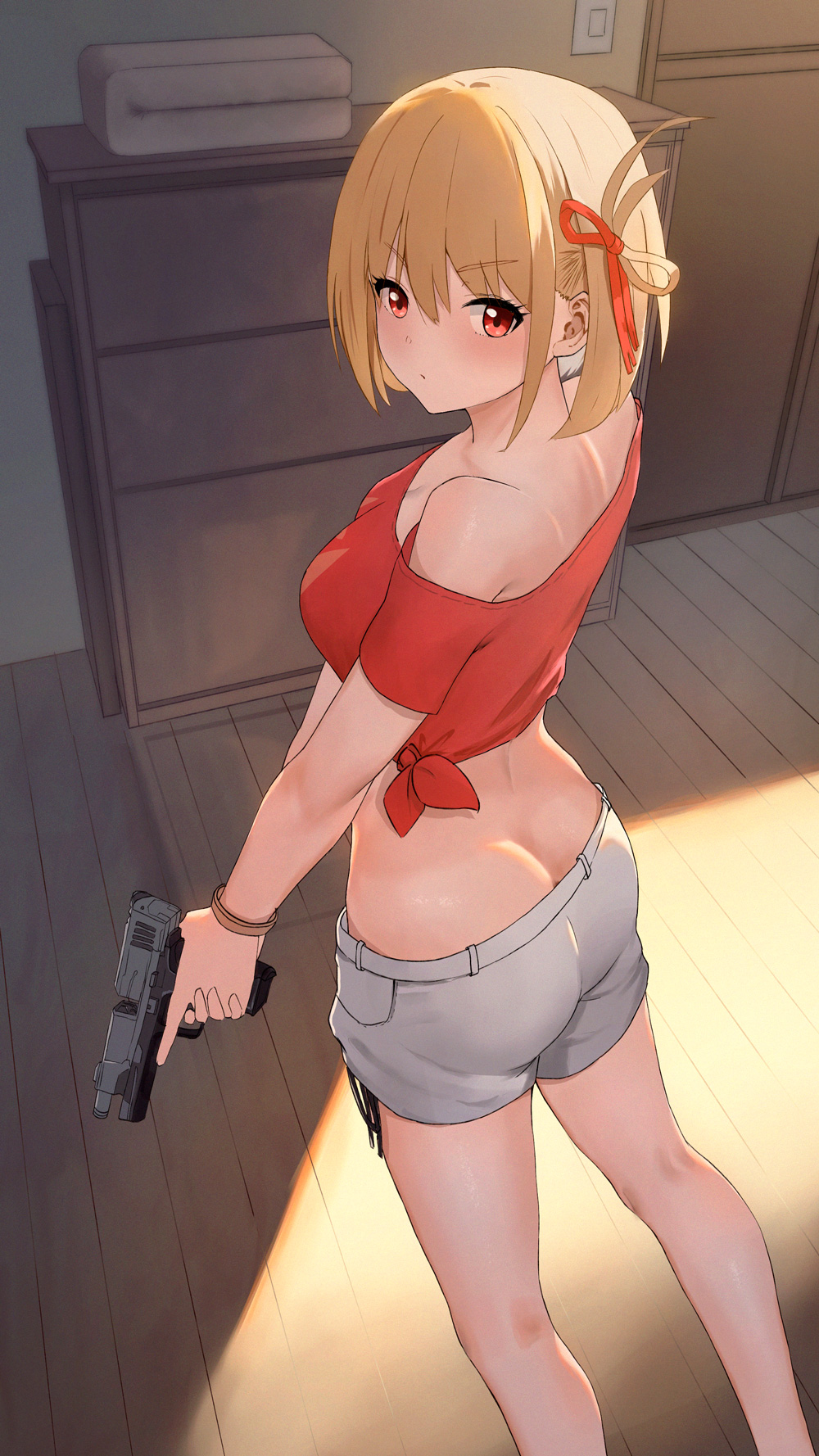 Nishikigi Chisato (Lycoris Recoil) Rule 34 Image