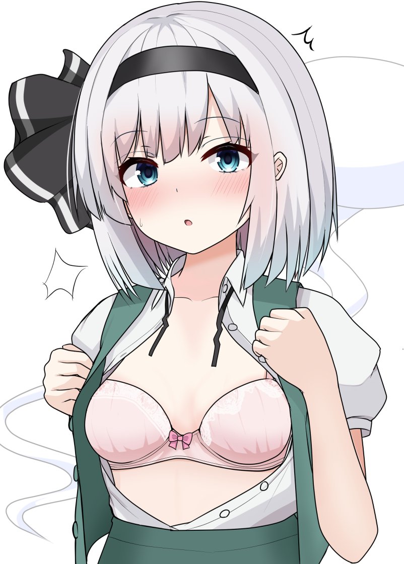 Konpaku Youmu (Touhou) Rule 34 Image