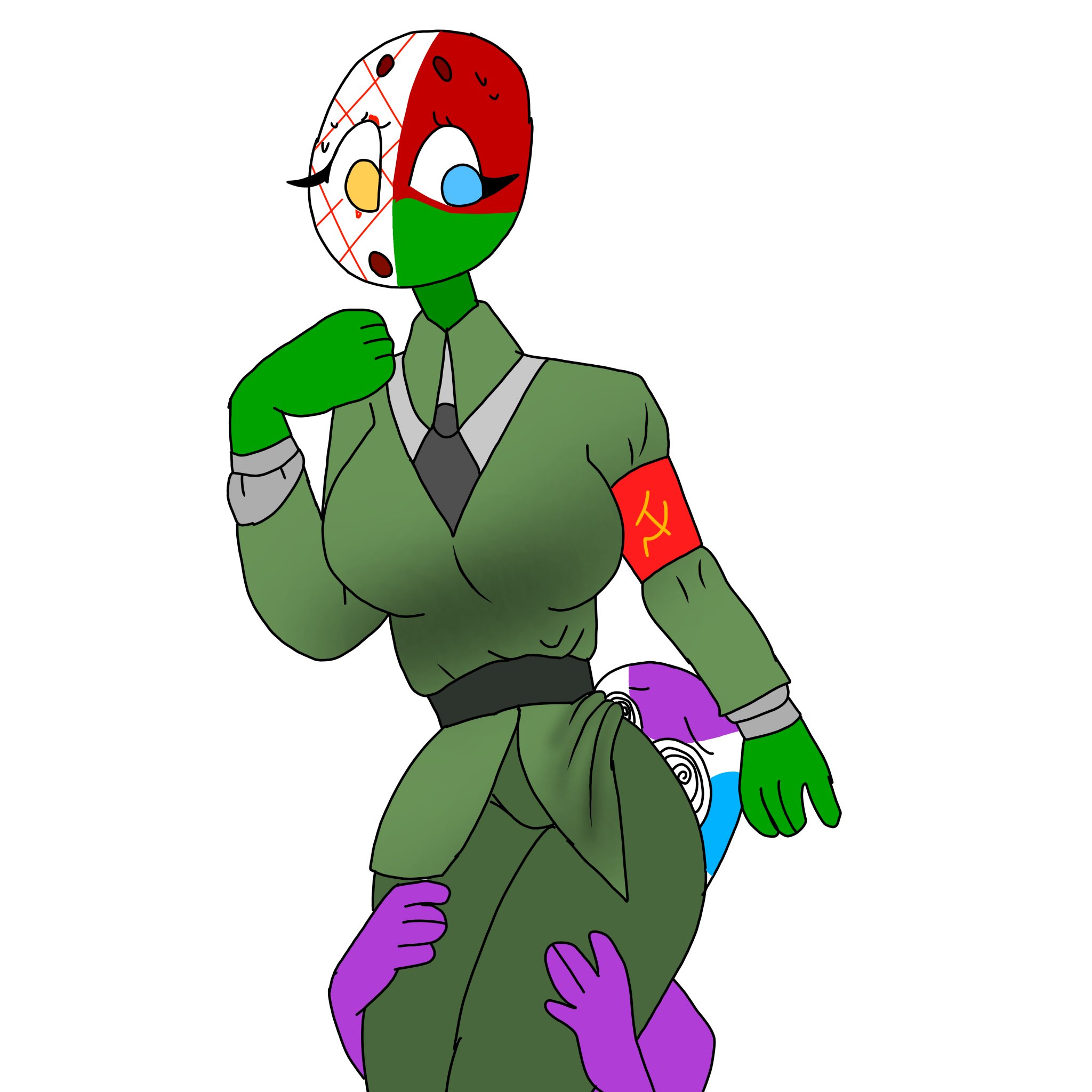 Belarus (Countryhumans) Rule 34 Image