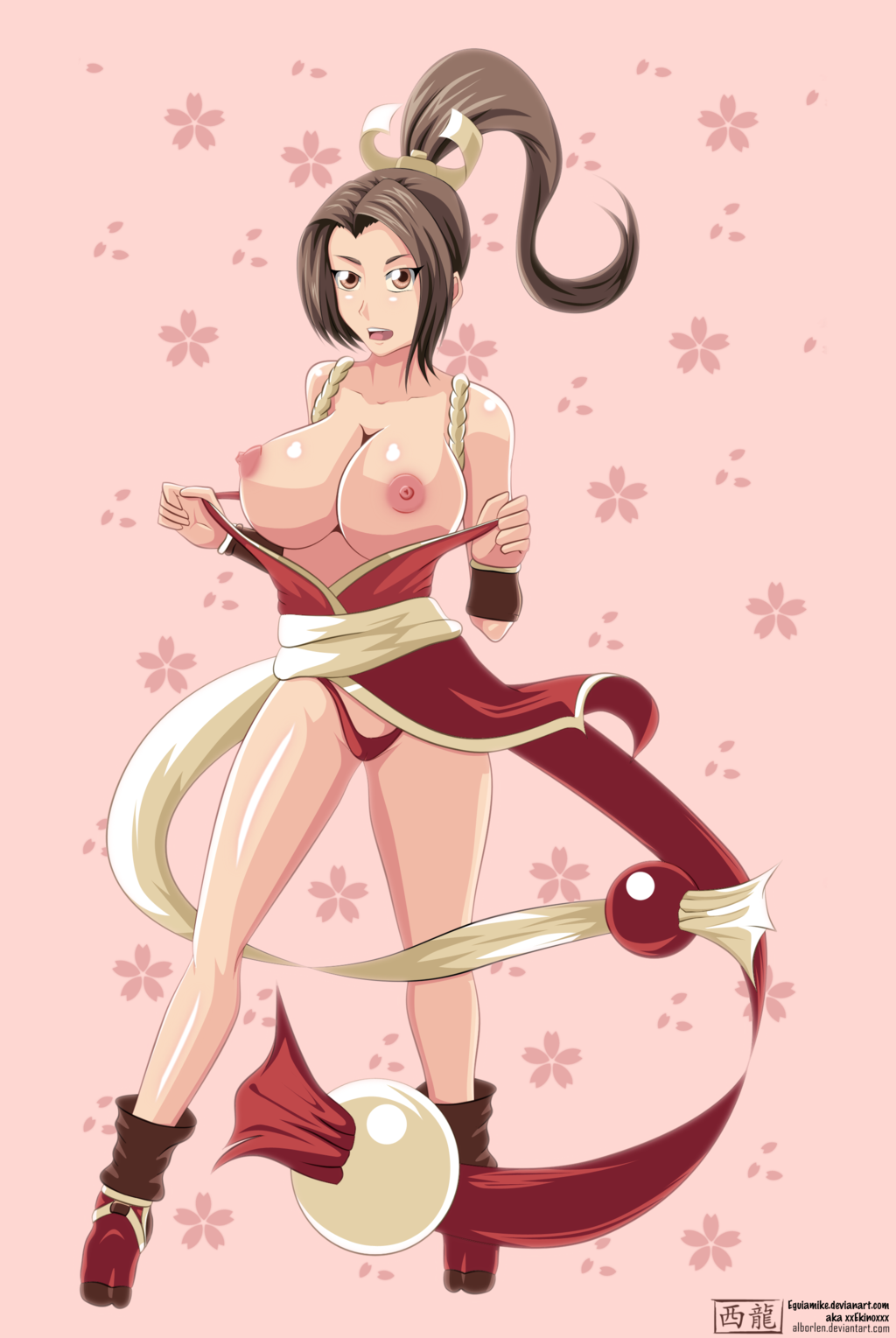 Mai Shiranui (Fatal Fury) Rule 34 Image