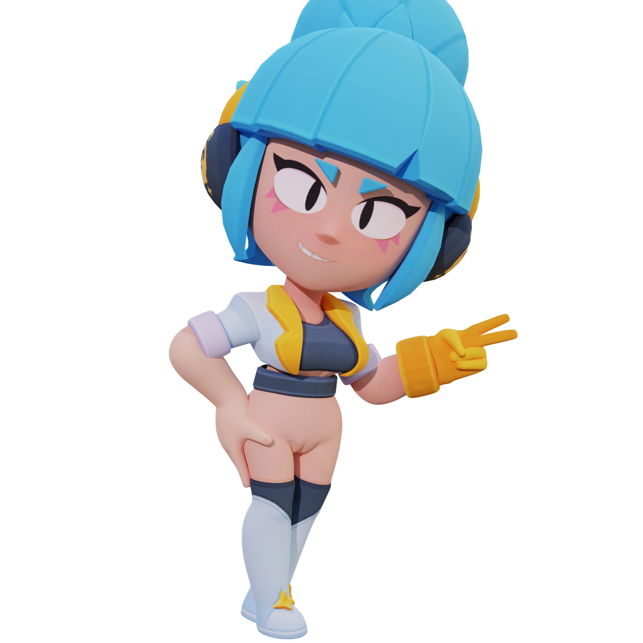 Janet (Brawl Stars) Rule 34 Image