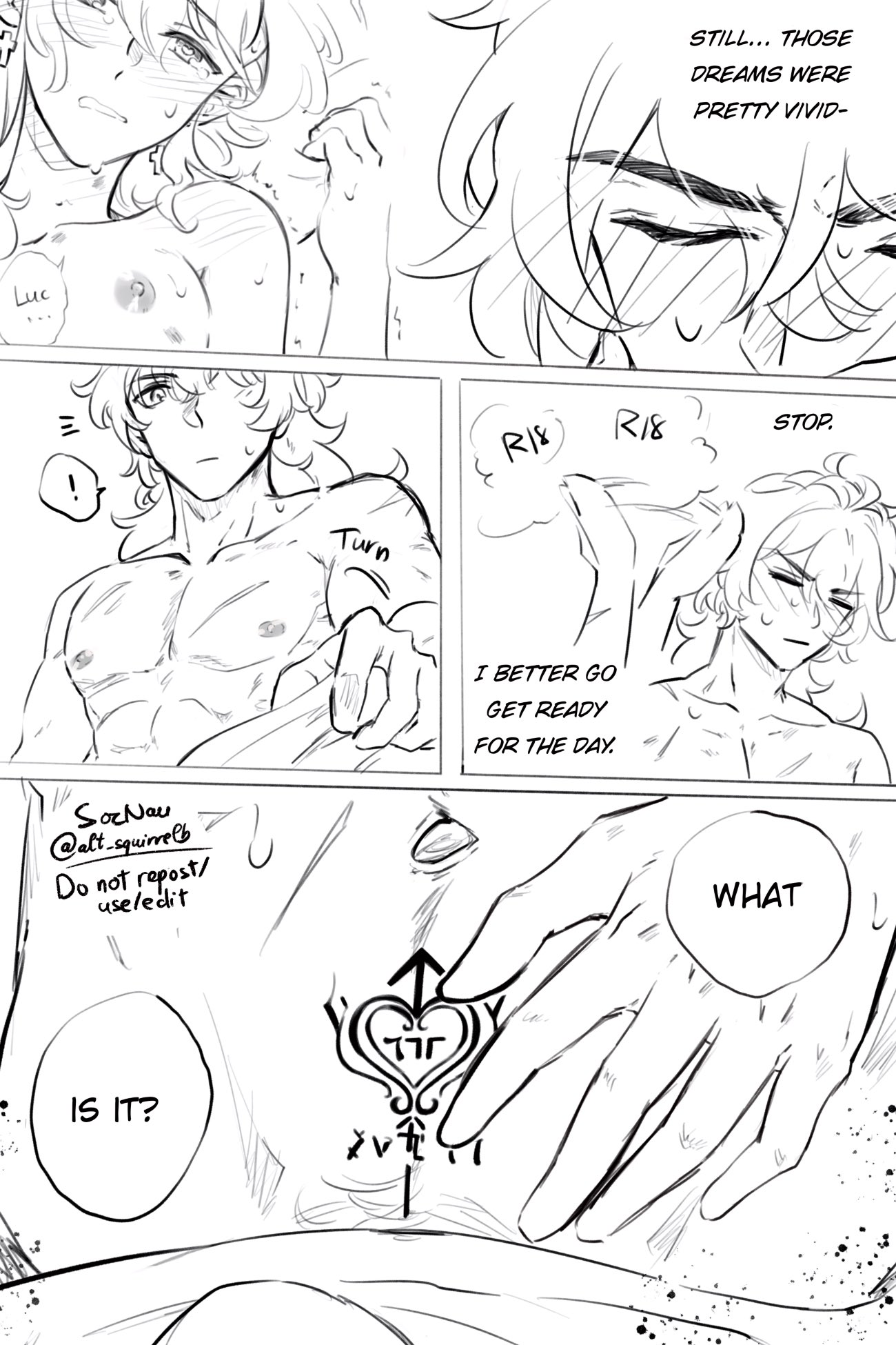 Diluc (Genshin Impact) Rule 34 Image