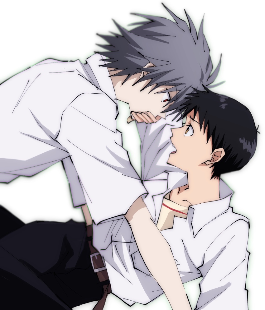 Ikari Shinji (Nagisa Kaworu) Rule 34 Image