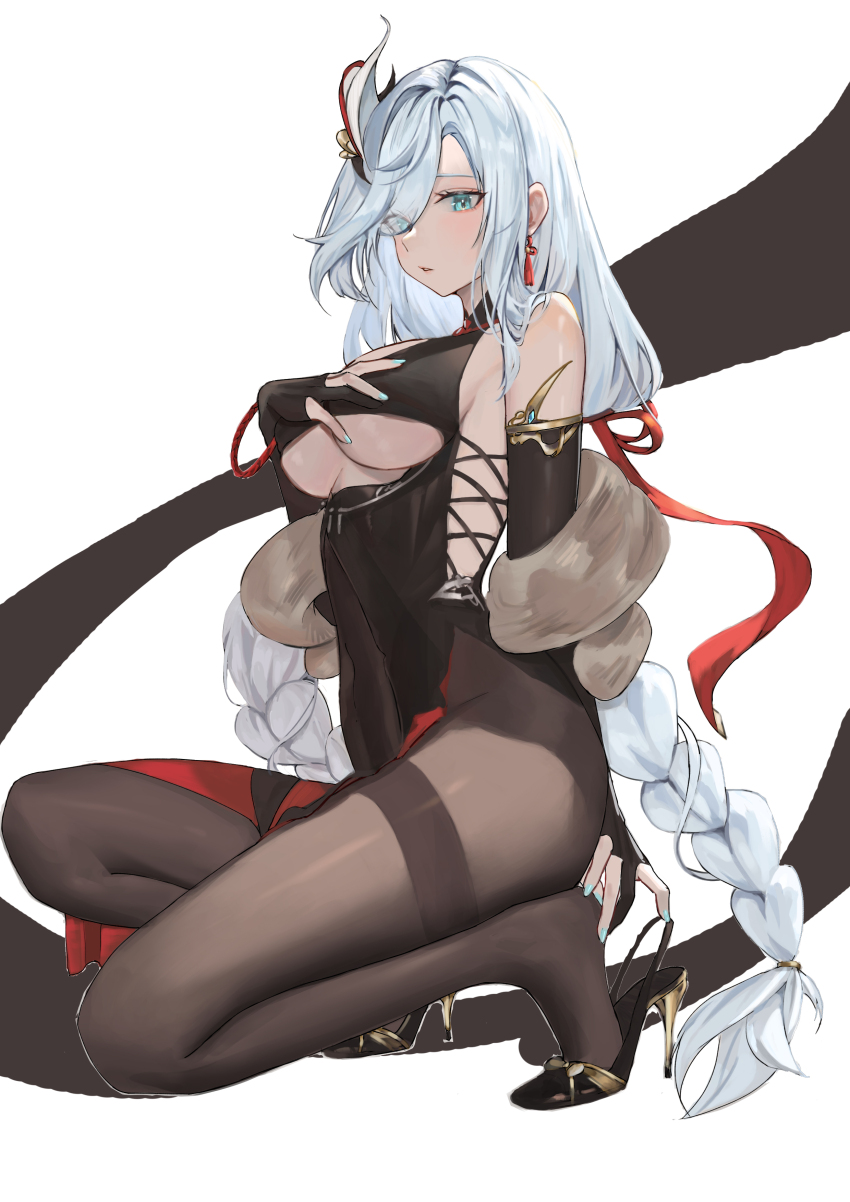 Shenhe (Genshin Impact) Rule 34 Image