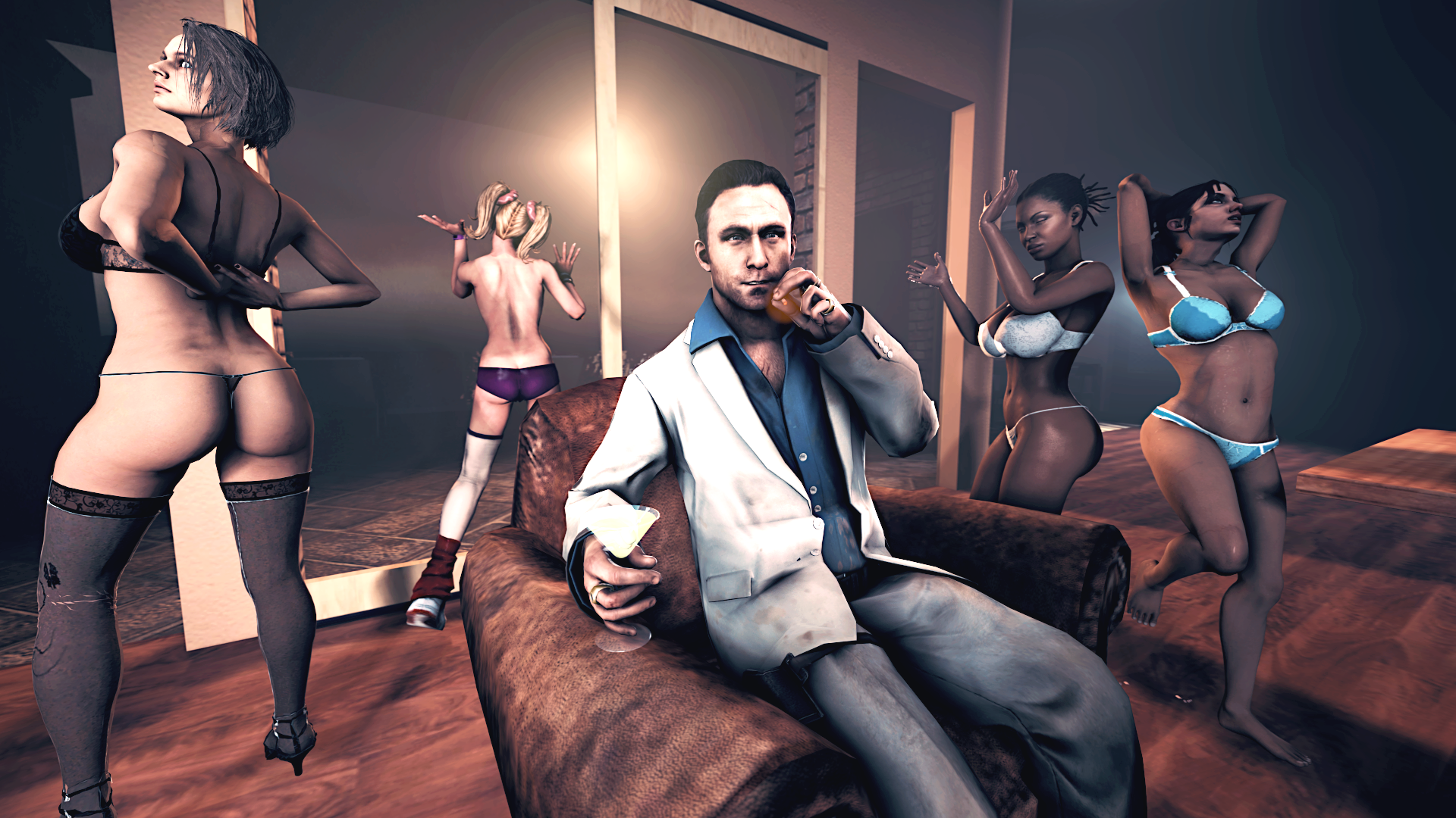 Jill Valentine (Left 4 Dead) Rule 34 Image