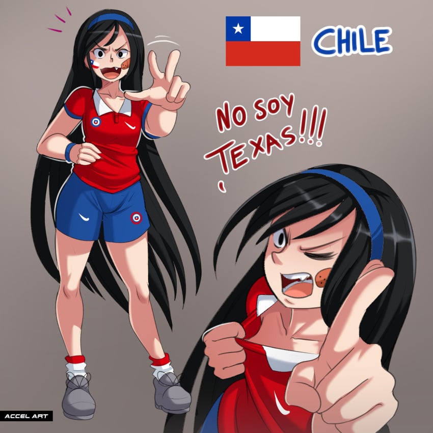 Chile-Chan (Accelart) Rule 34 Image