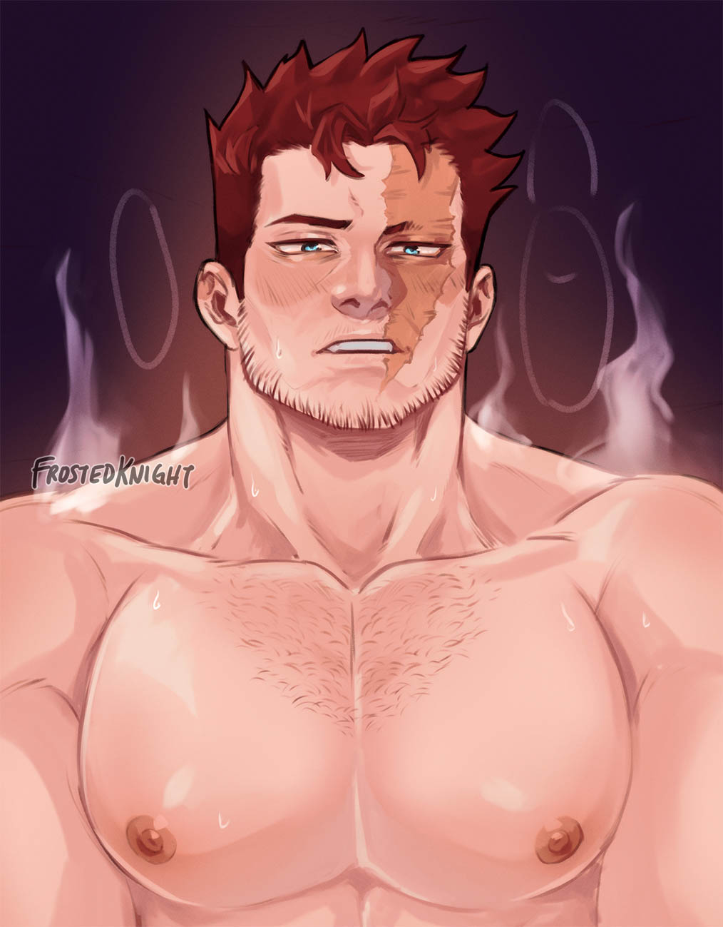 Endeavor (Boku No Hero Academia) Rule 34 Image