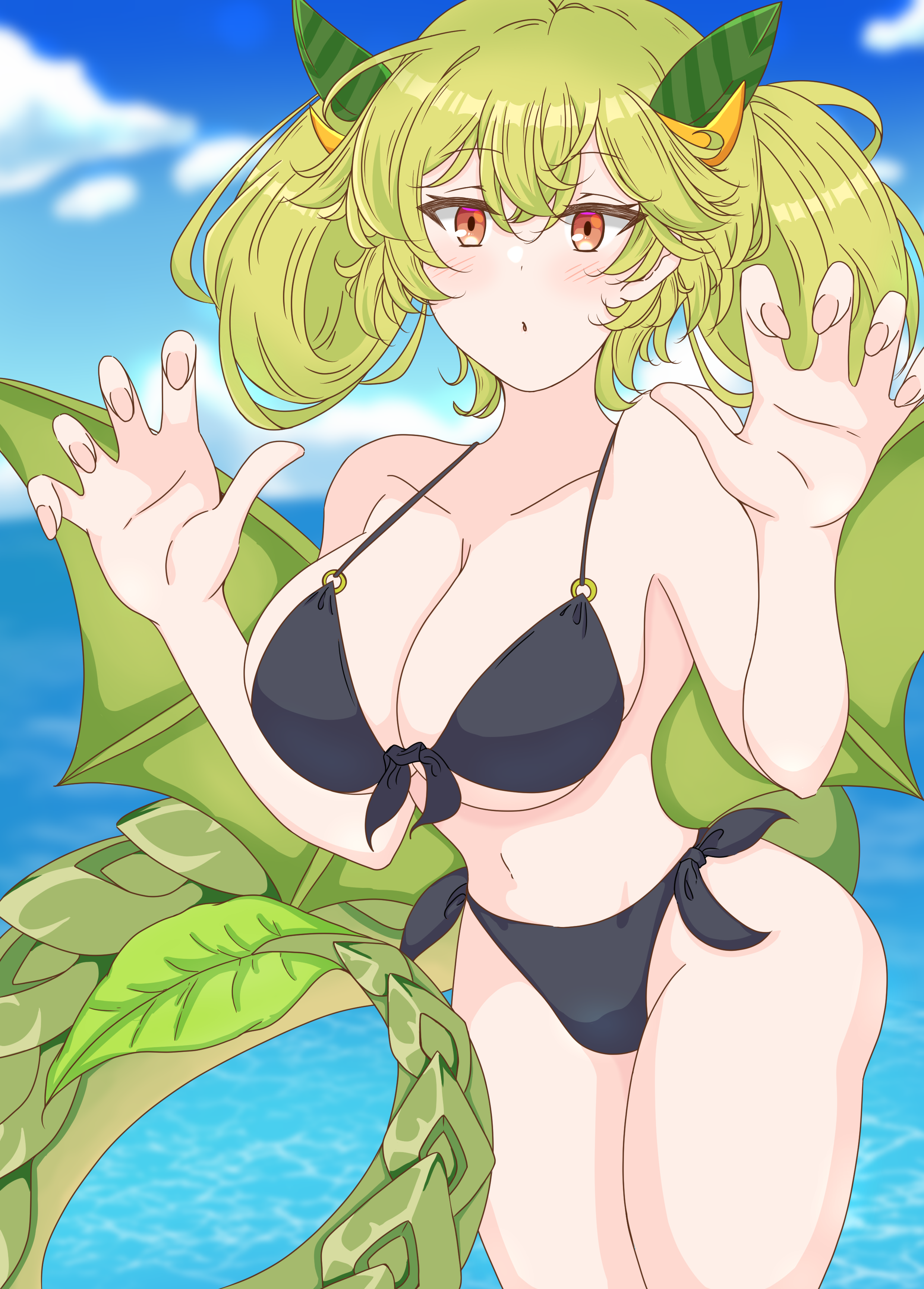 Parlor Dragonmaid (Yu-Gi-Oh!) Rule 34 Image