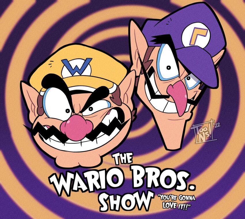Waluigi (Mario (Series)) Rule 34 Image