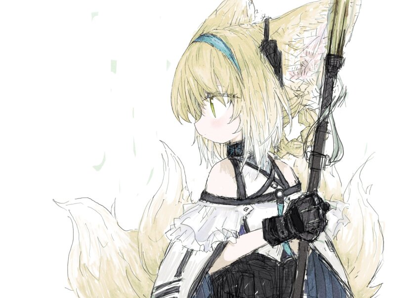 Suzuran (Arknights) Rule 34 Image
