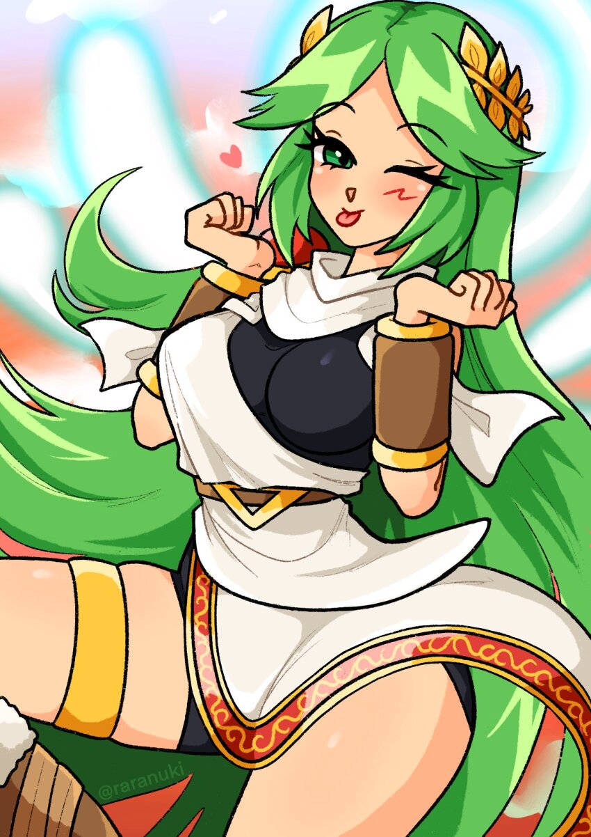 Palutena (Kid Icarus) Rule 34 Image
