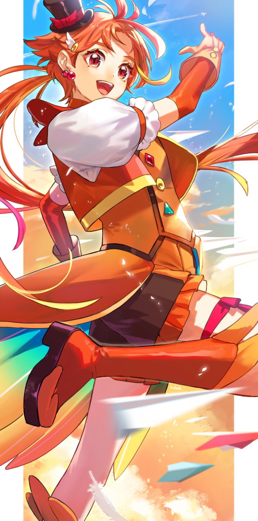 Cure Wing (Hirogaru Sky! Precure) Rule 34 Image