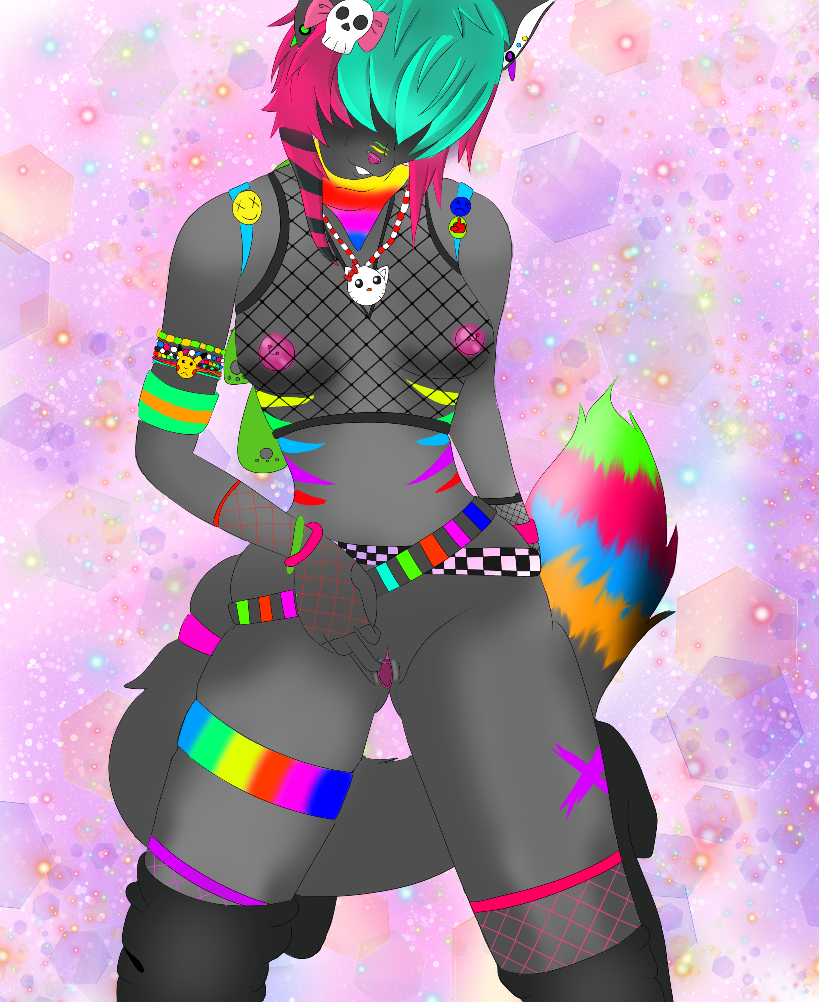 Generation 1 Pokemon (Hello Kitty) Rule 34 Image