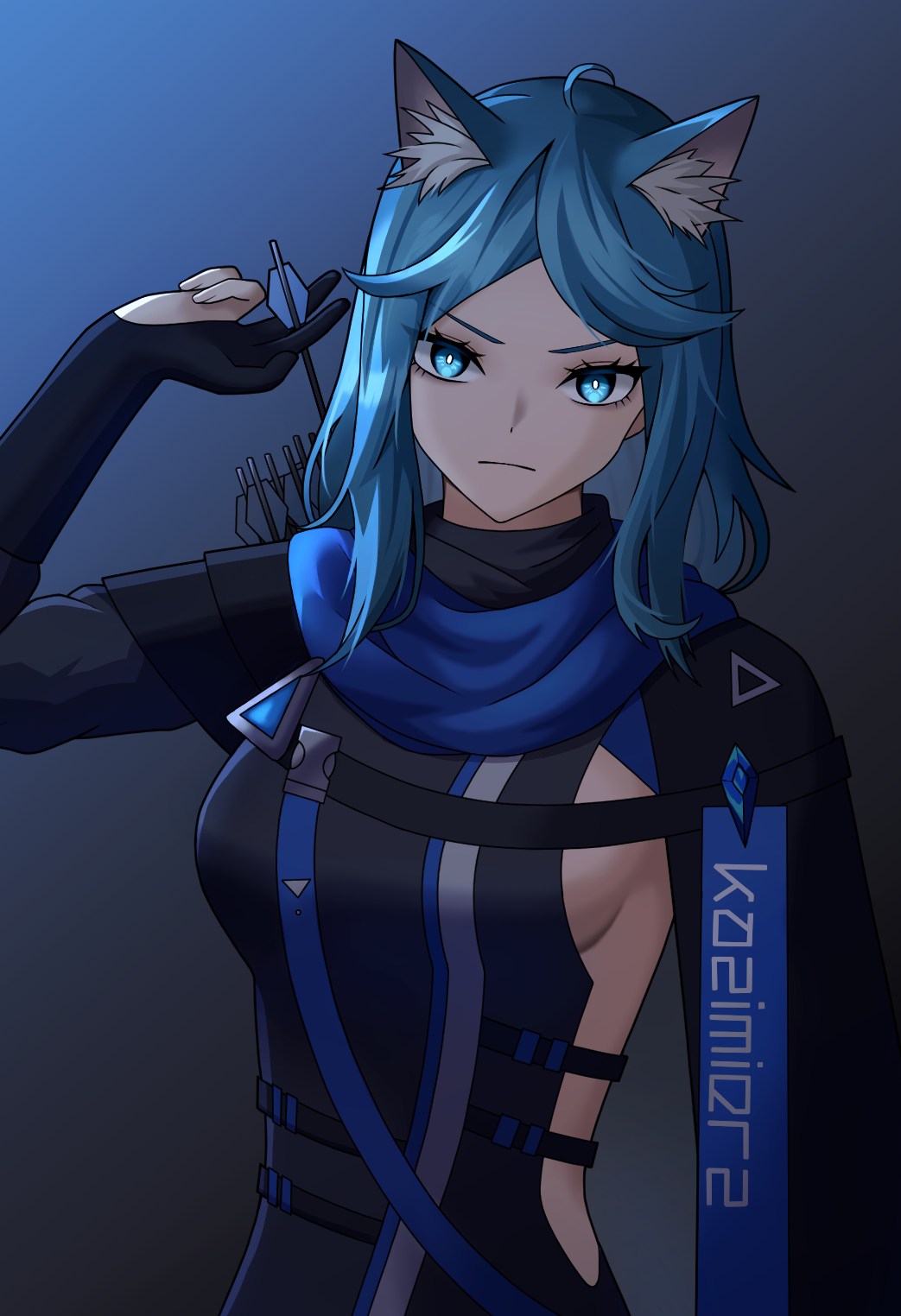 Monique (Arknights) Rule 34 Image
