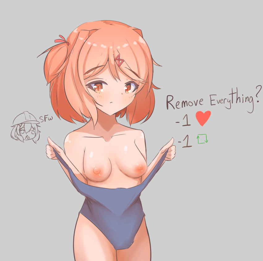 Natsuki (Doki Doki Literature Club) Rule 34 Image