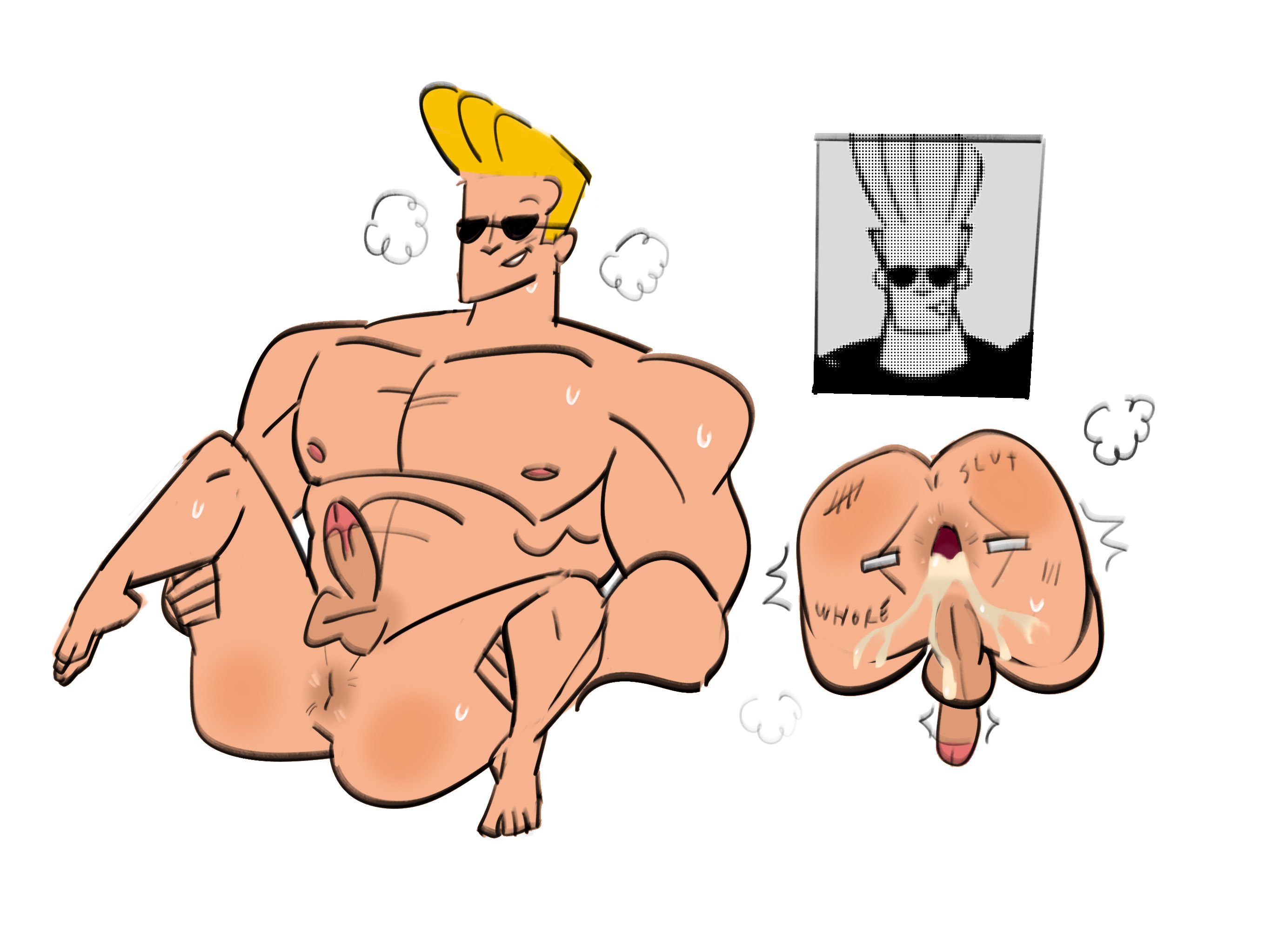 Johnny Bravo (Johnny Bravo (Series)) Rule 34 Image
