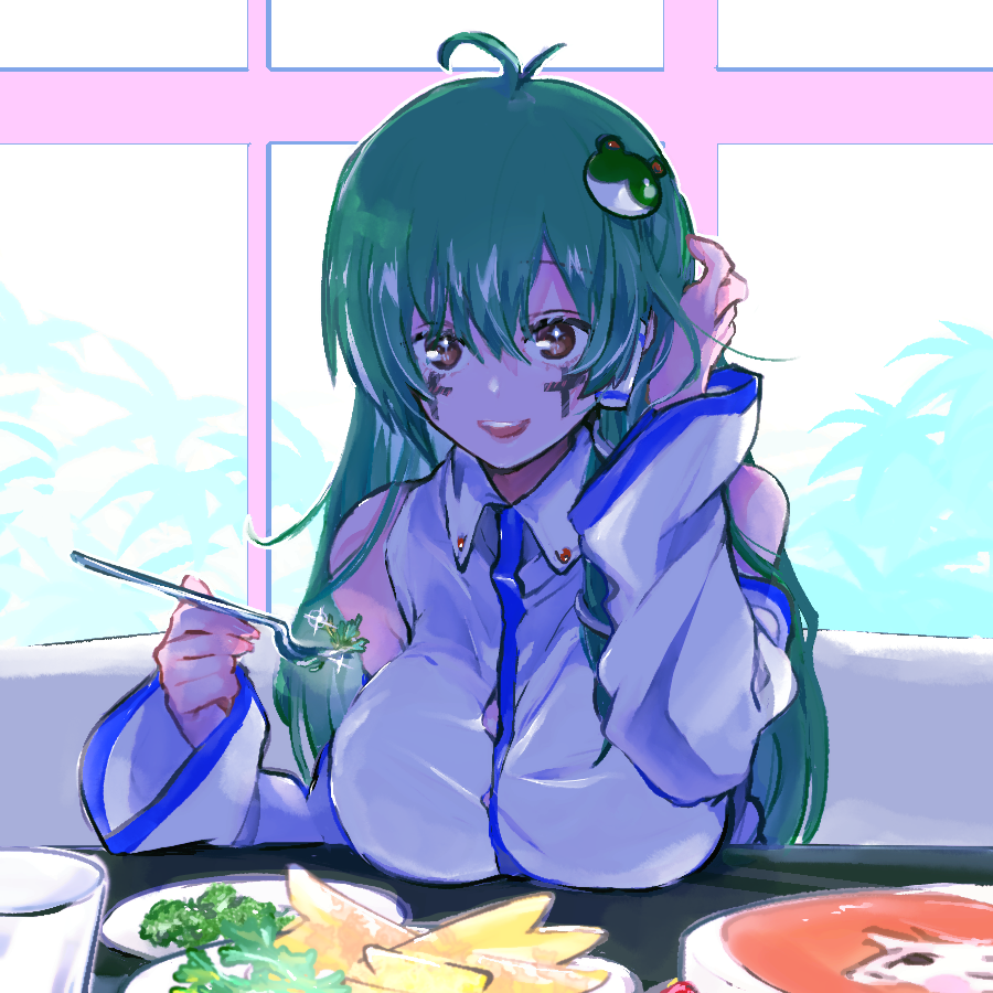 Kochiya Sanae (Cookie (Touhou)) Rule 34 Image