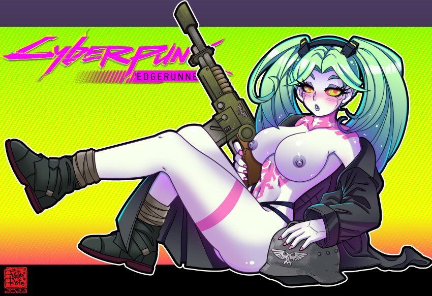 Rebecca (Cyberpunk) Rule 34 Image