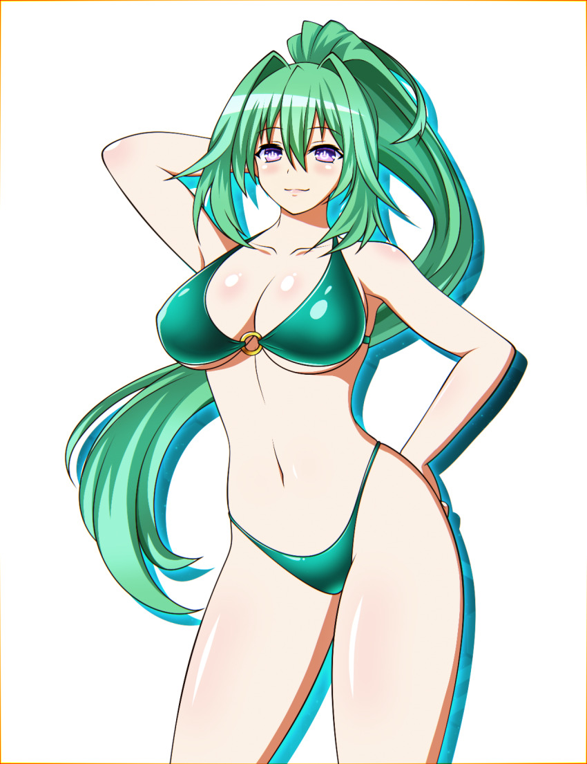 Green Heart (Neptunia) Rule 34 Image