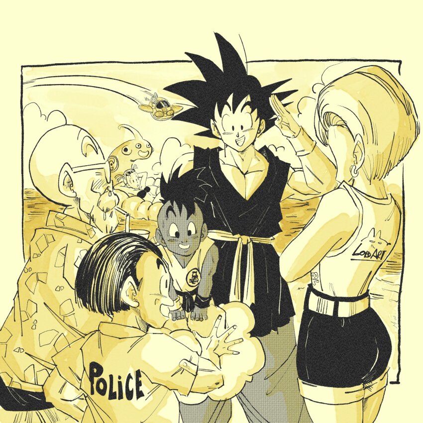 Android 18 (Dragon Ball) Rule 34 Image