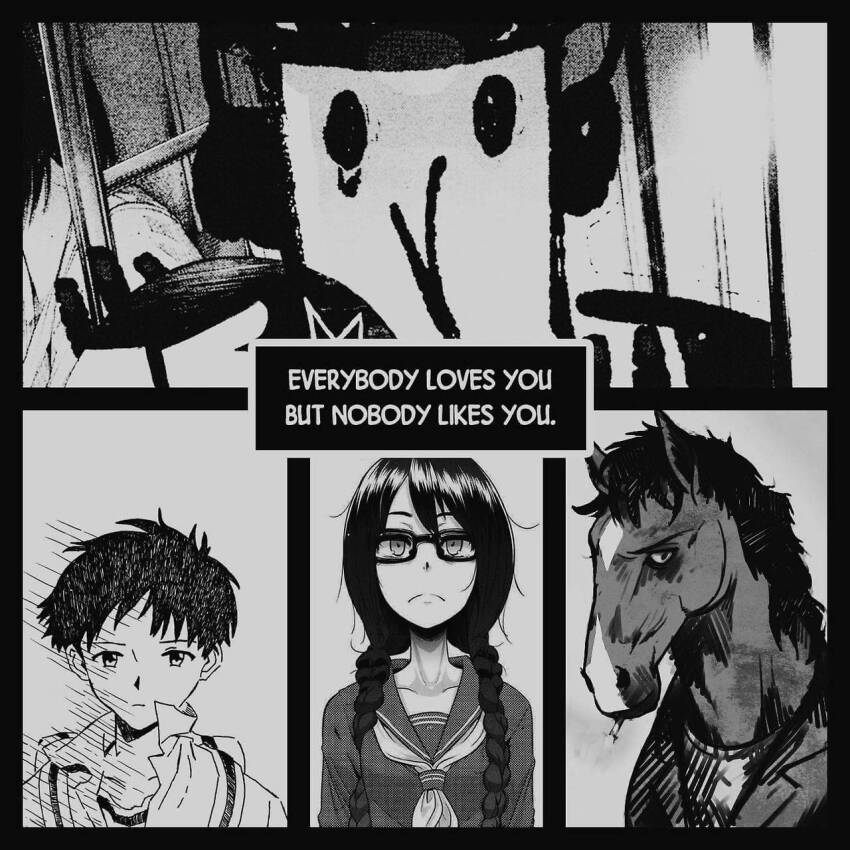Ikari Shinji (Bojack Horseman) Rule 34 Image
