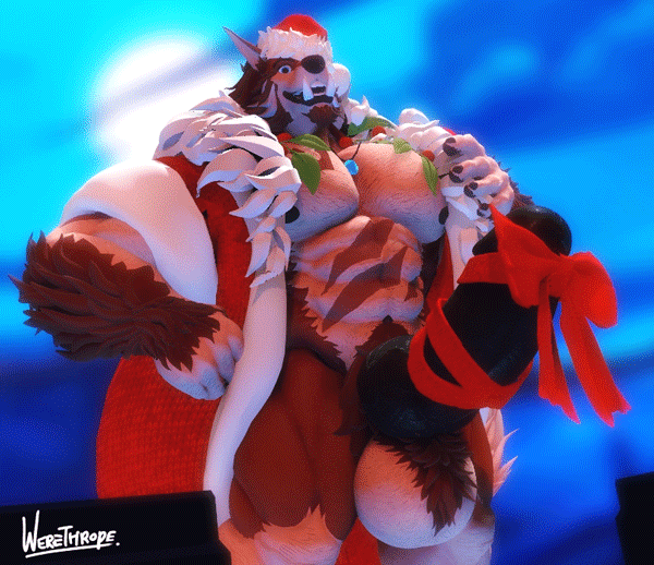 Werethrope Laporte (Christmas) Rule 34 Image