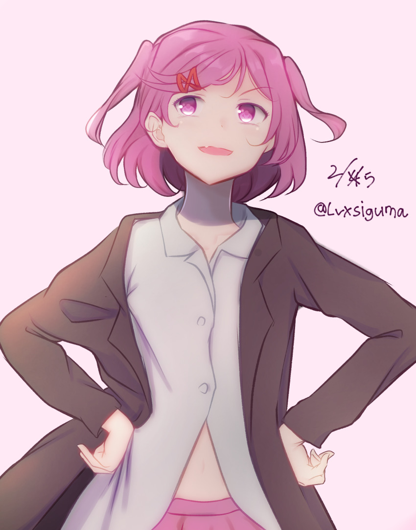 Natsuki (Doki Doki Literature Club) Rule 34 Image