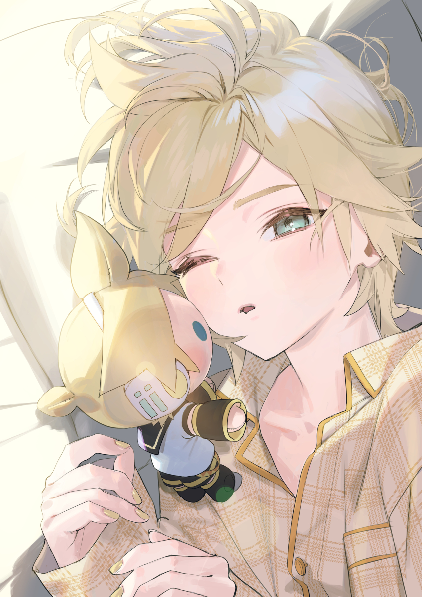 Kagamine Len (Vocaloid) Rule 34 Image