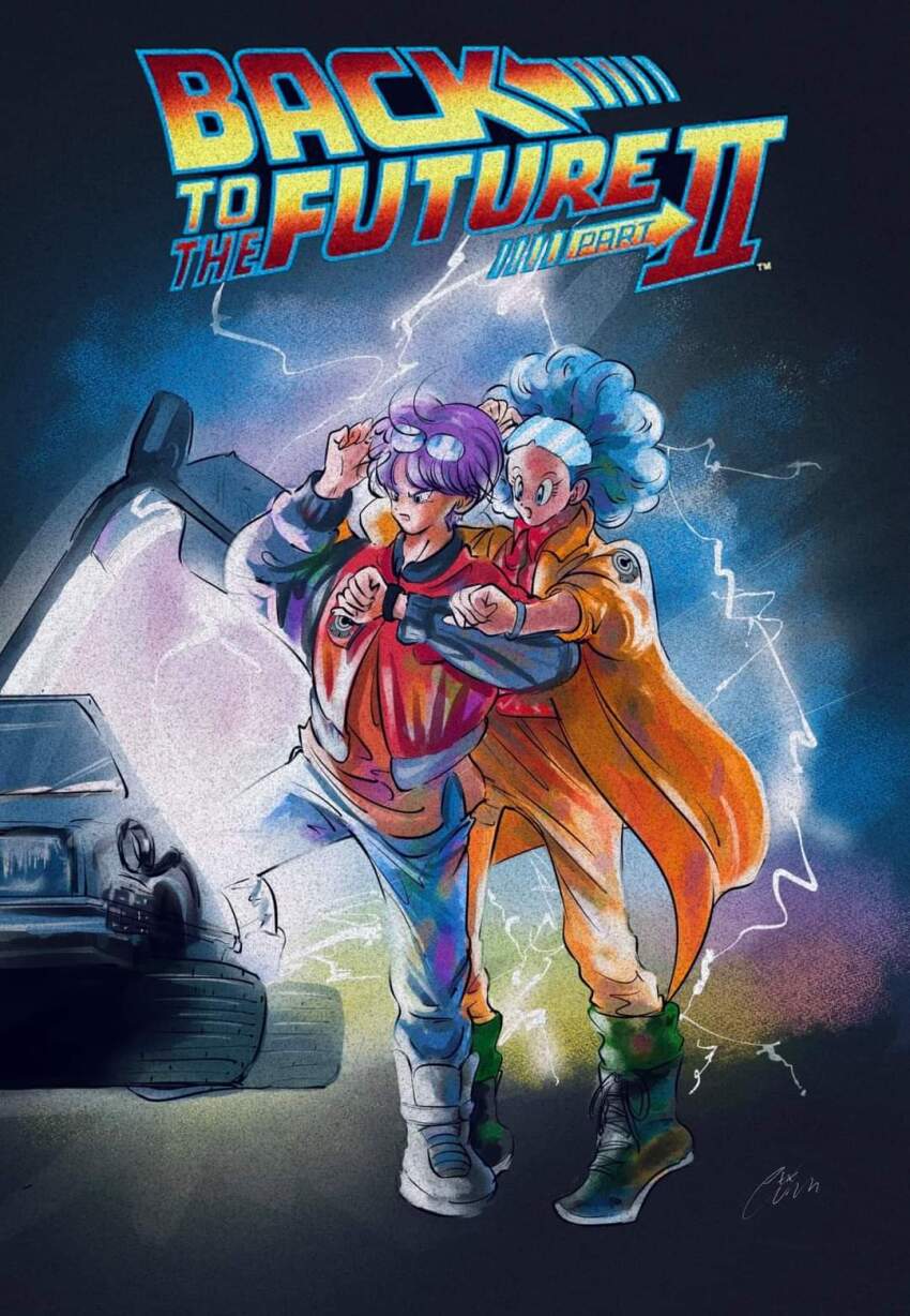 Bulma (Back To The Future) Rule 34 Image