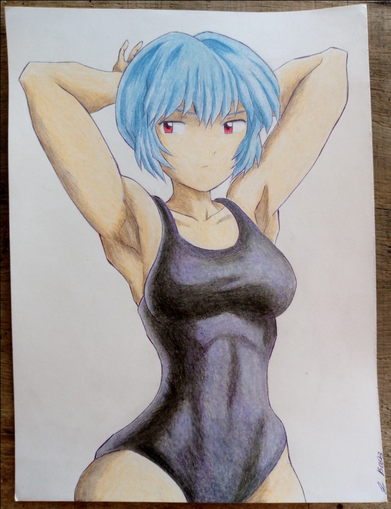 Rei Ayanami (Neon Genesis Evangelion) Rule 34 Image