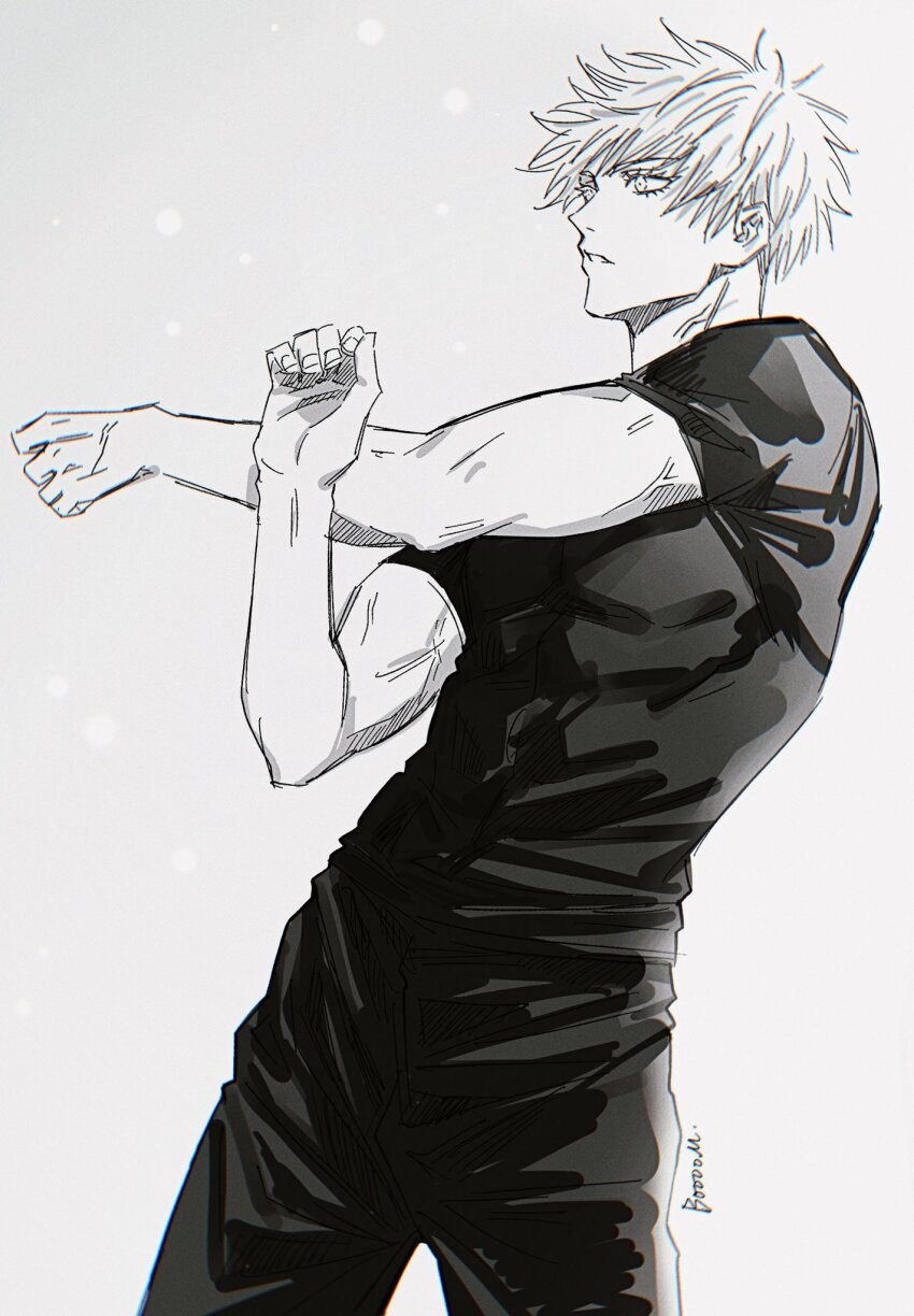Gojou Satoru (Jujutsu Kaisen) Rule 34 Image