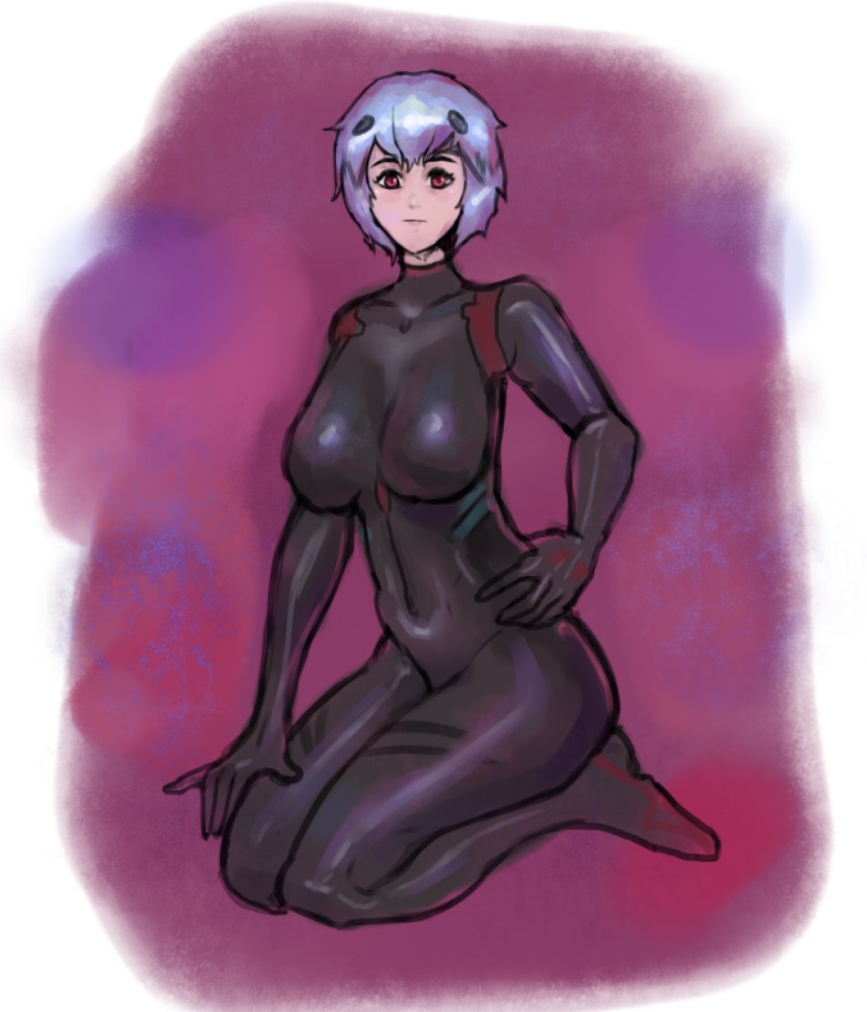 Ayanami Rei (Gainax) Rule 34 Image