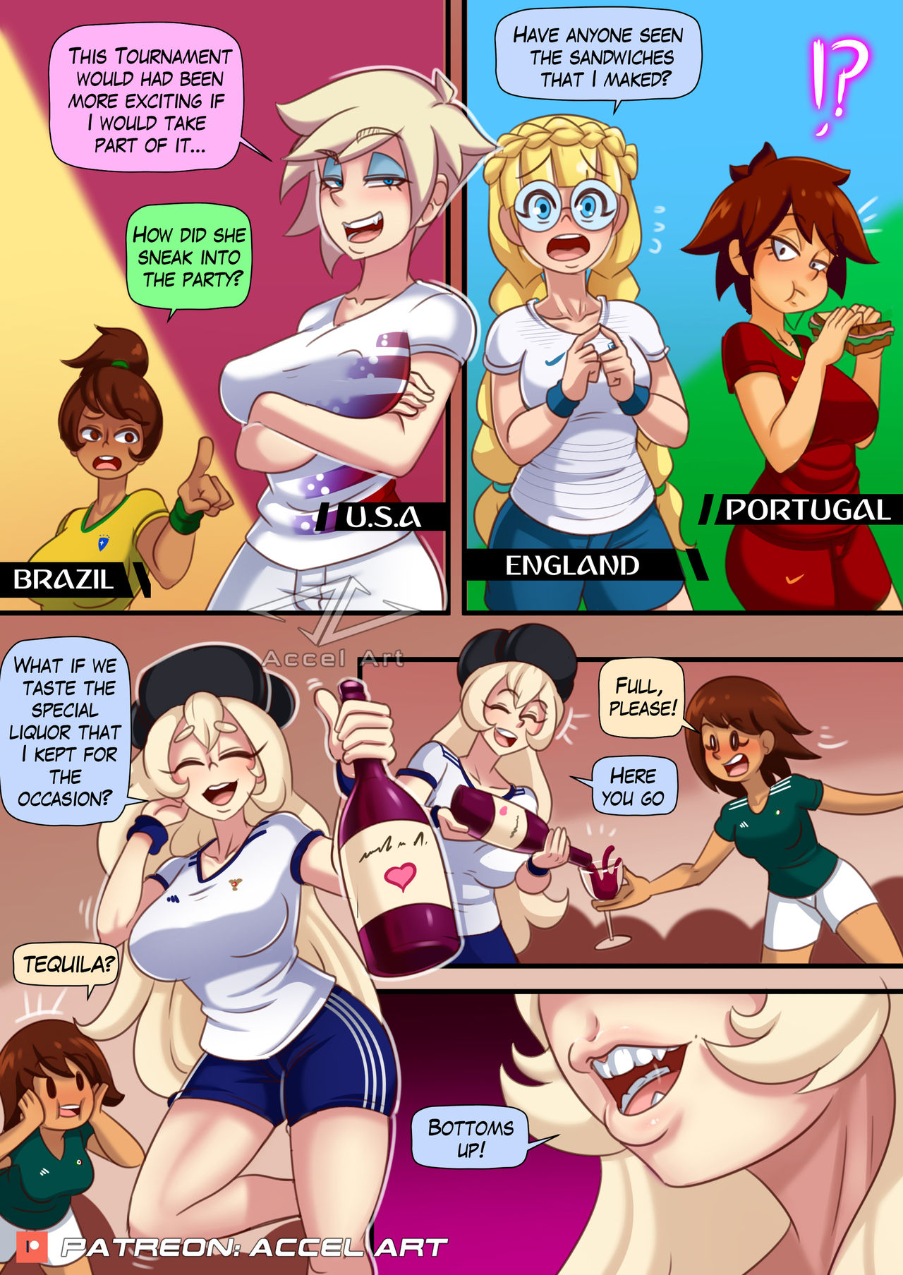 Mexico-Chan (Accelart) Rule 34 Image
