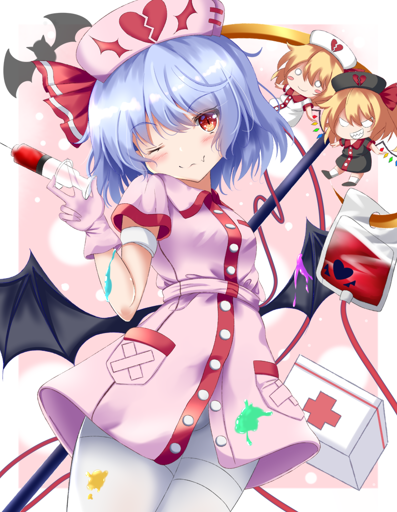 Flandre Scarlet (Touhou) Rule 34 Image
