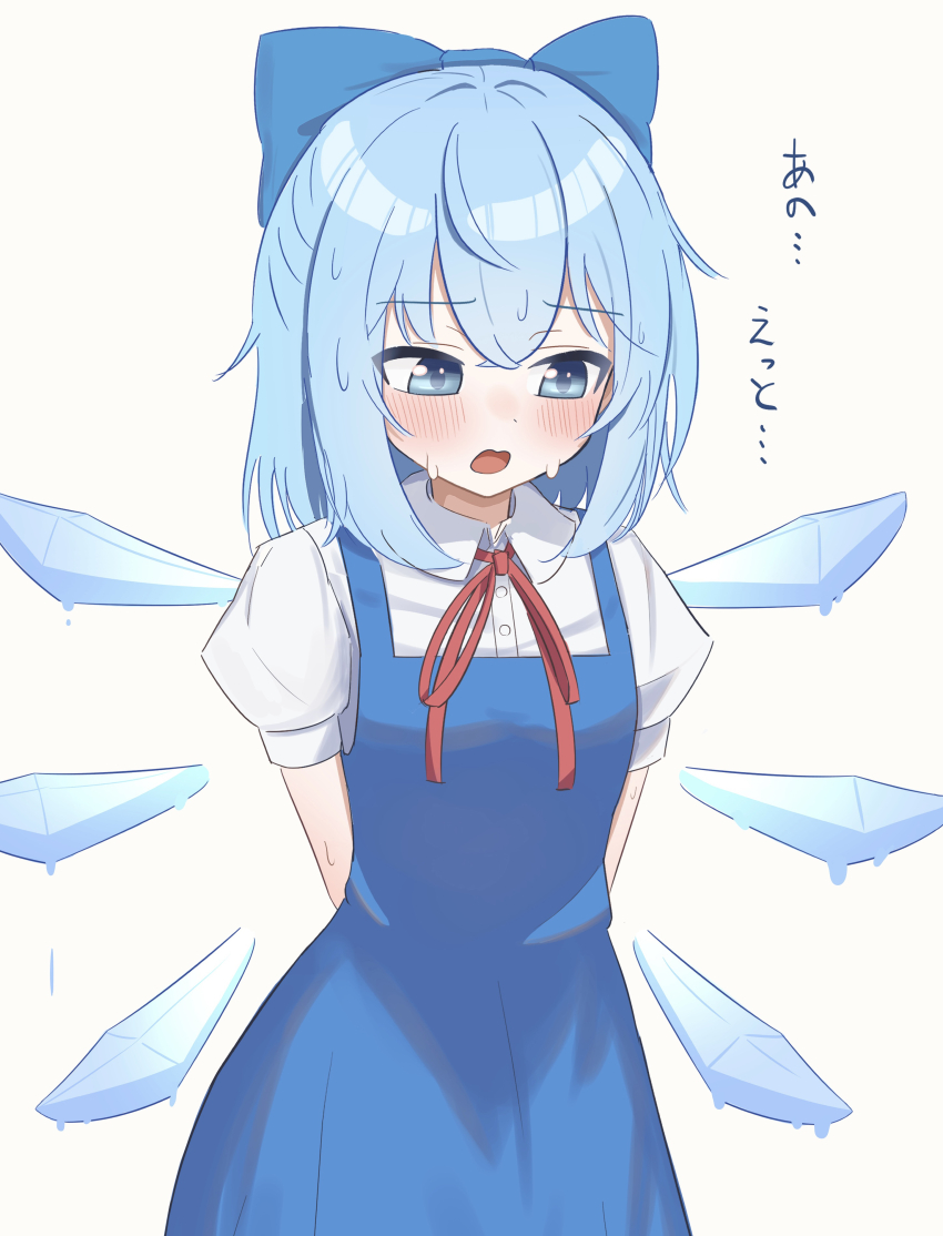 Cirno (Touhou) Rule 34 Image
