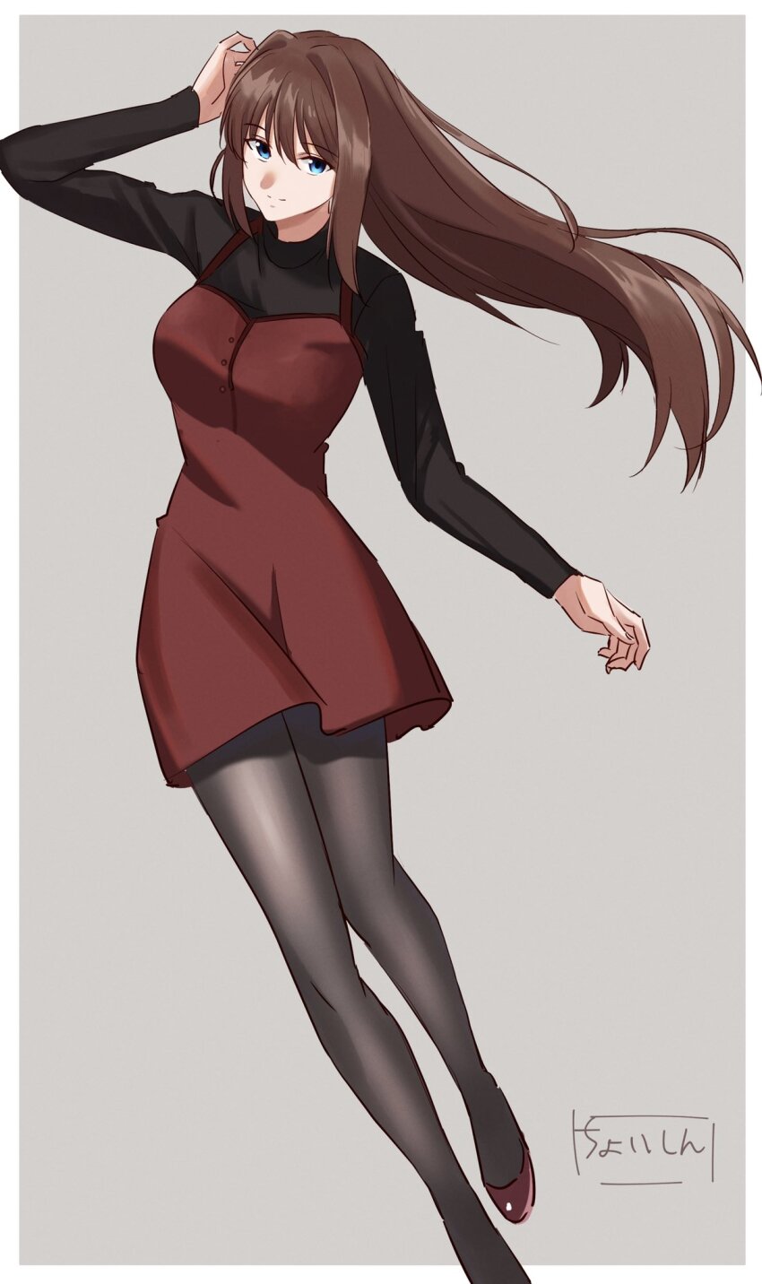 Aozaki Aoko (Mahou Tsukai No Yoru) Rule 34 Image
