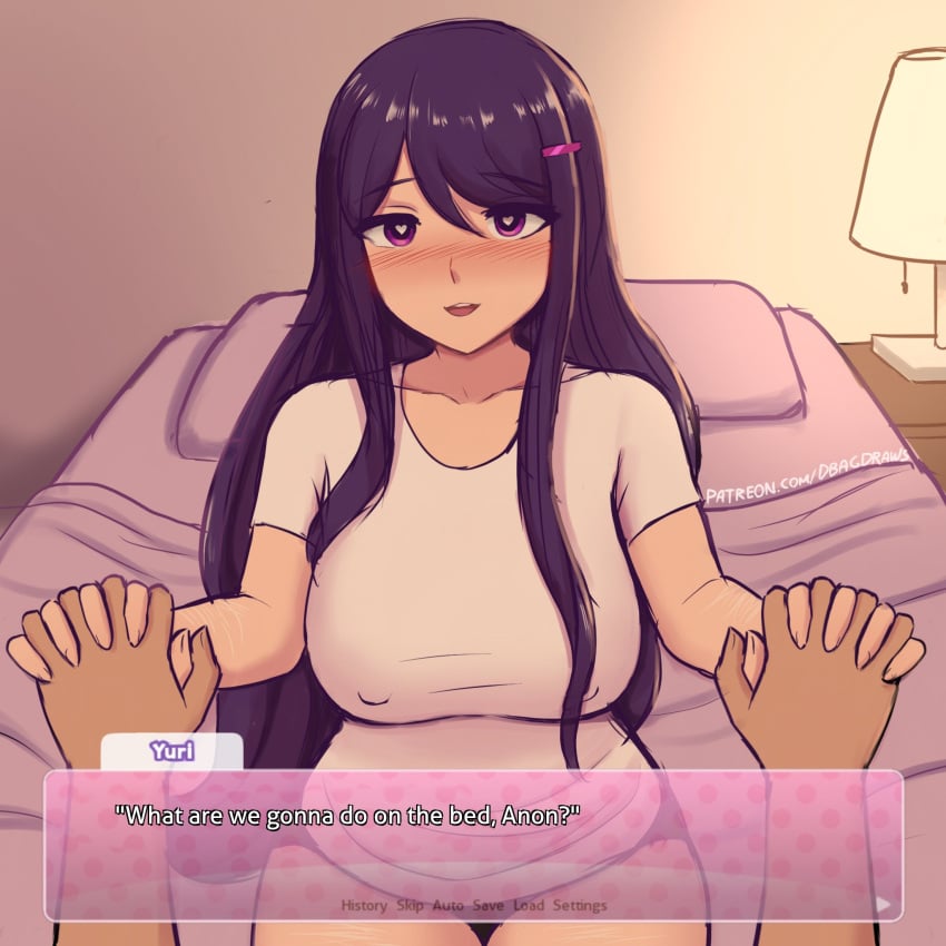 Yuri (Doki Doki Literature Club) Rule 34 Image