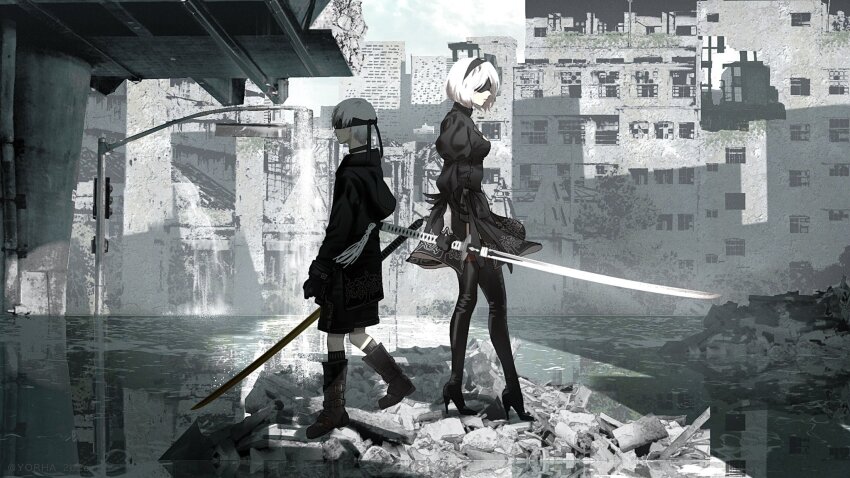 2b (Nier:Automata) Rule 34 Image