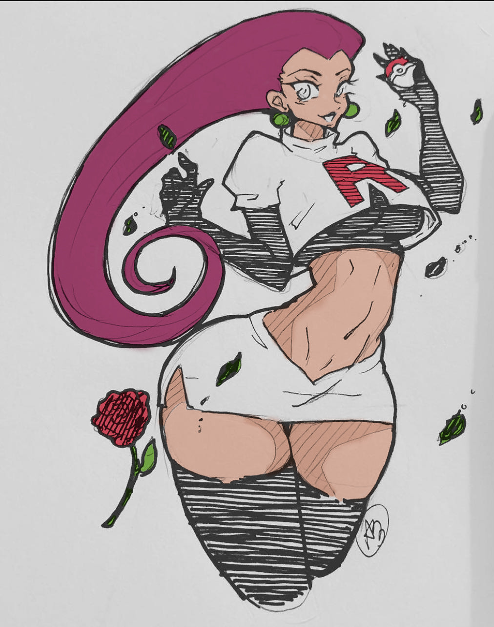Jessie (Pokemon) Rule 34 Image
