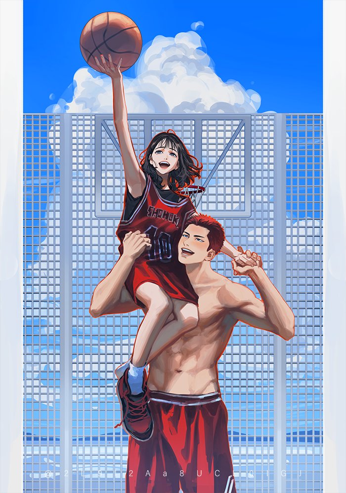 Sakuragi Hanamichi (Slam Dunk (Series)) Rule 34 Image