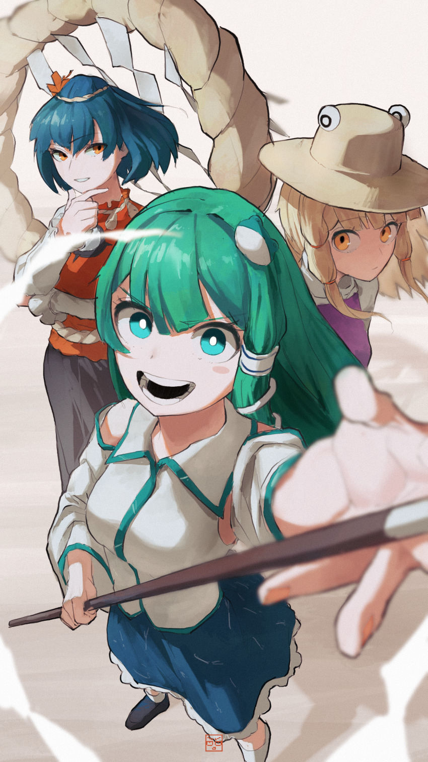 Kochiya Sanae (Touhou) Rule 34 Image