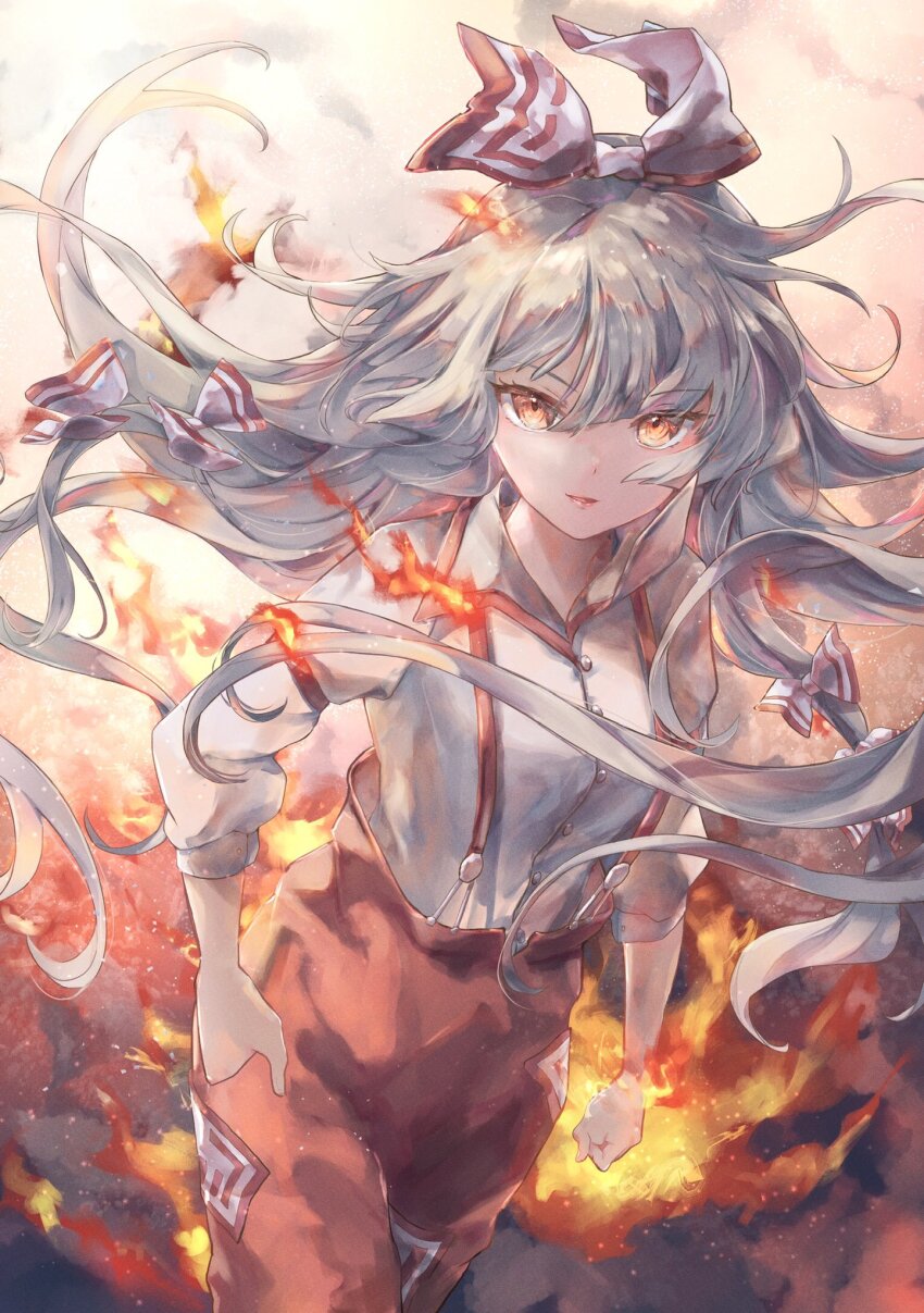 Fujiwara No Mokou (Touhou) Rule 34 Image